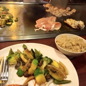 Gluten-free food from Abis Japanese Restaurant